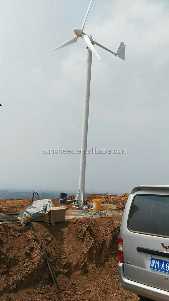 wind turbine 20kw with wind power on grid system AC380v 20KW DC240V off grid wind complete set