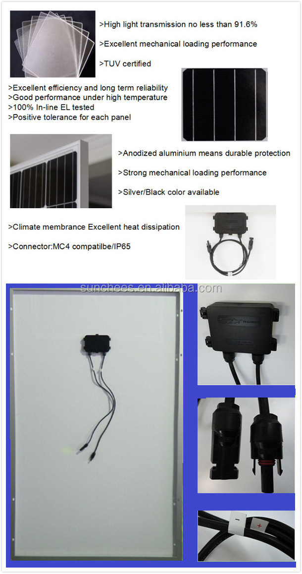 Complete home solar kits for africa/ 5KW 10kw 15kw photovoltaic solar panel for sale