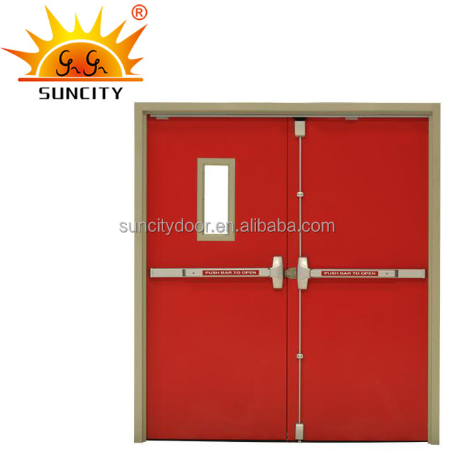 Fireproof fire rated pocket sliding doors specification