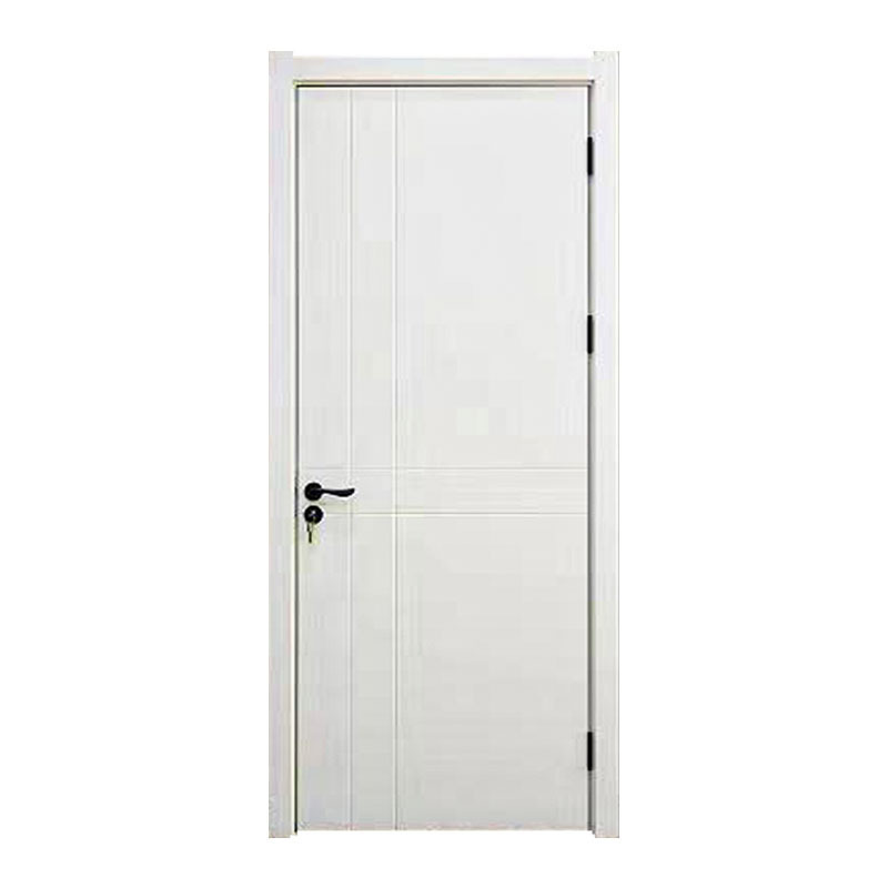 China Factory WPC Supplier Weather-resistant WPC Door for Outdoor Applications Eco-friendly Plastic Graphic Design Modern Wooden