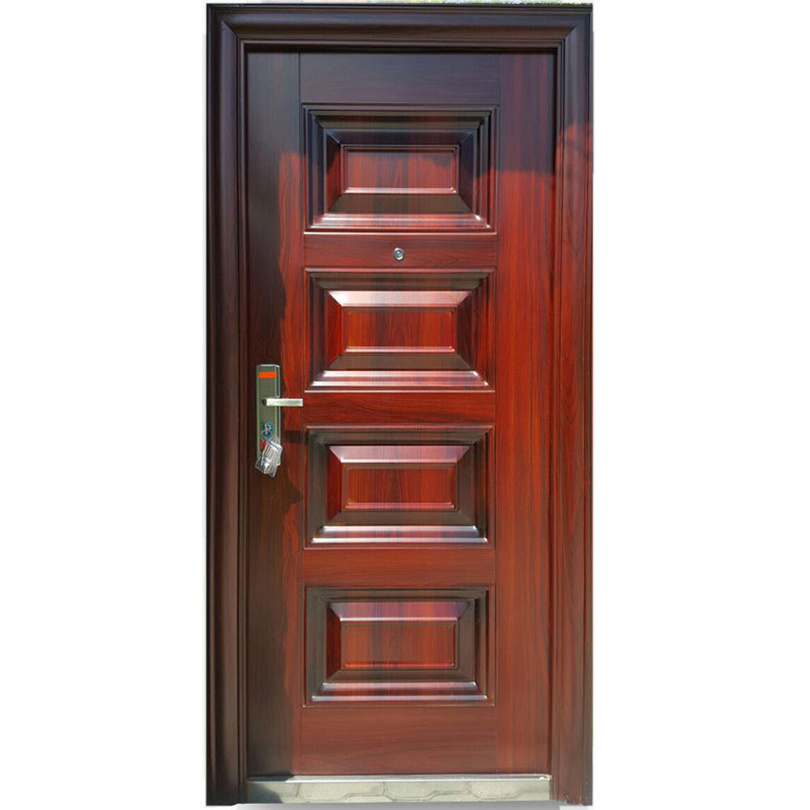 Door Used Exterior Doors for Sale Beautiful Security Steel Swing Villa WHITE School Light Green Light Yellow Black Warehouse