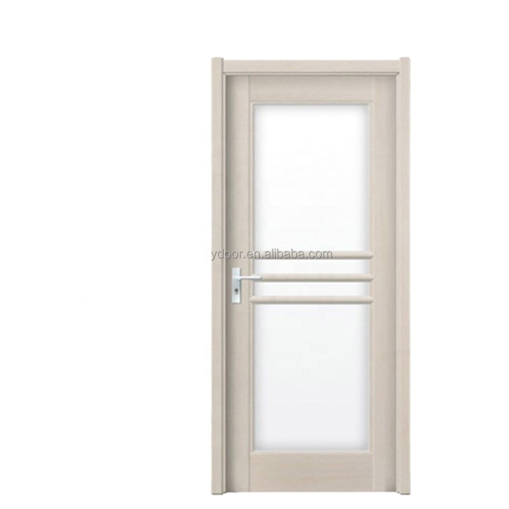 SC-P184 Hot selling used for sale glass commercial mdf pvc wood doors