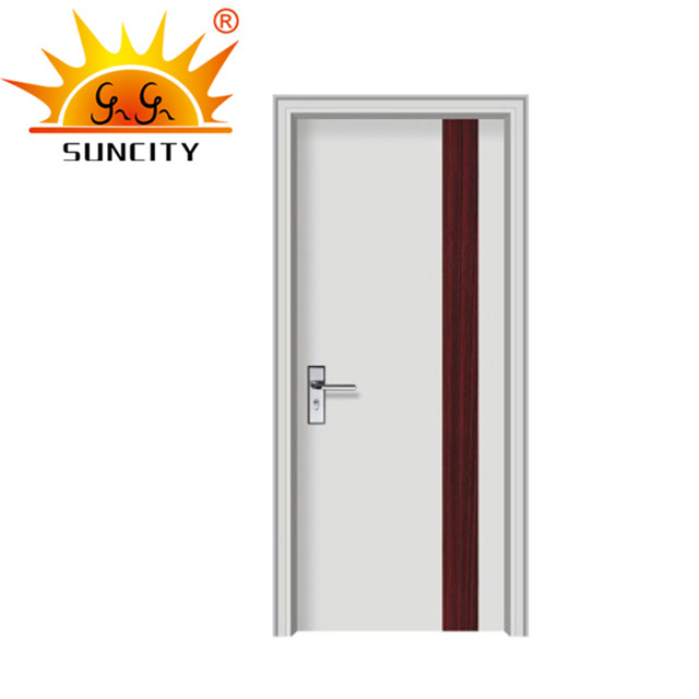 SC-P184 Hot selling used for sale glass commercial mdf pvc wood doors