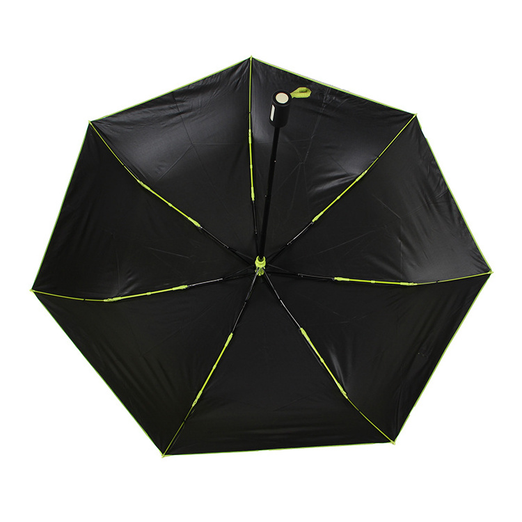 Promotion Uv Protect Custom Print 23inch 3 Folding Umbrella With Logo