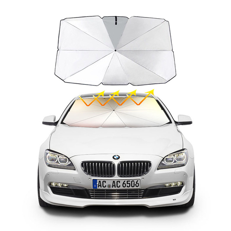 Front Window Glass Windshield Shield Folding Sunshade Type Car Umbrella