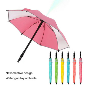 New Novelty Custom Print Toy Water Gun toy  unisex kid Umbrella supplier