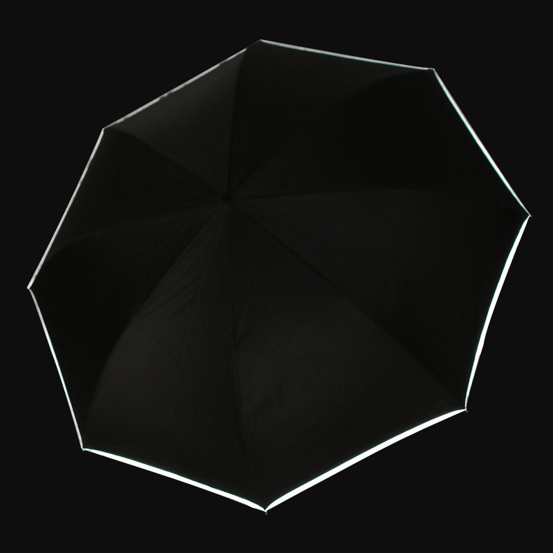 Commercial Rechargeable Portable Inverse Reflect Led Light Up Umbrella