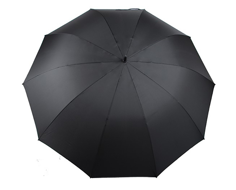 Sun City Giant 68inch oversize fiberglass windproof rainproof black auto golf umbrella