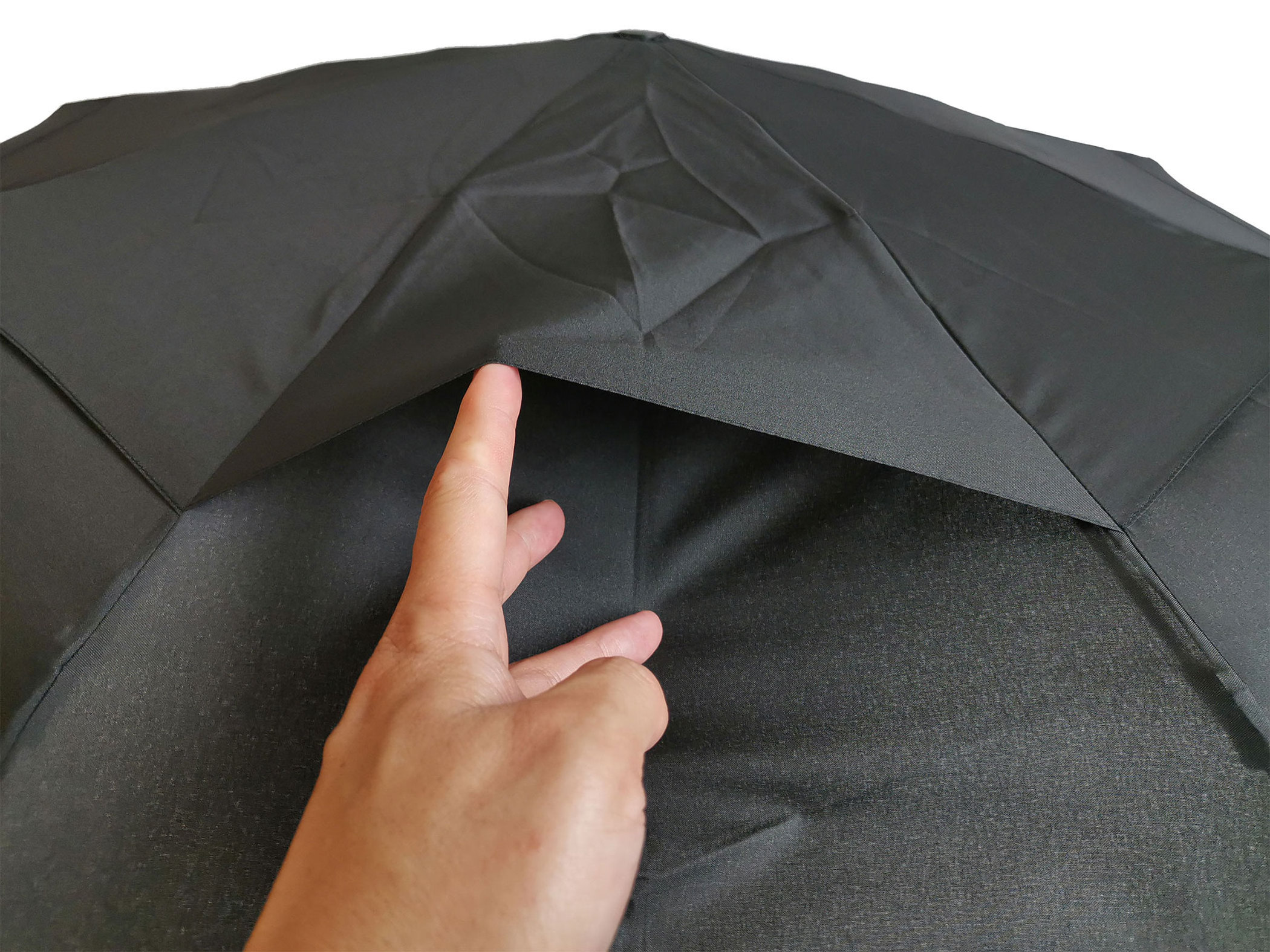 48 inch double layers air venting windproof UV block waterproof 3 fold automatic open close umbrella for sale