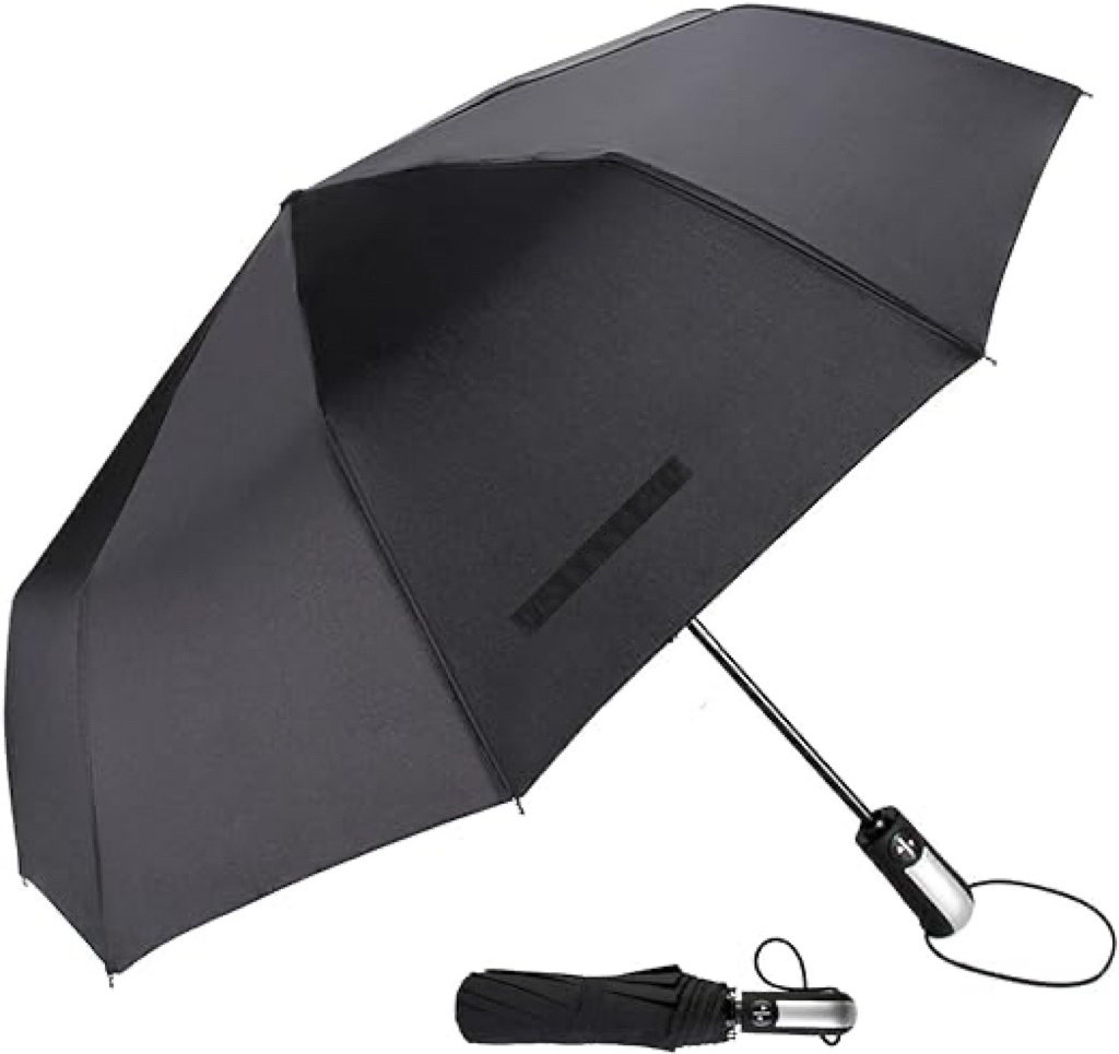 Fashion designer auto sunshade paraguas custom logo compact portable rain automatic windproof 3 folding umbrella