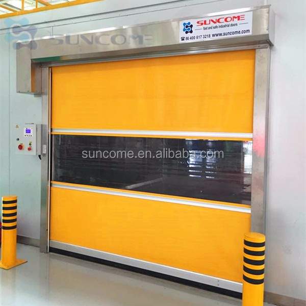 2020 Made In China Industry Automatic Interior fast speed pvc roll up door