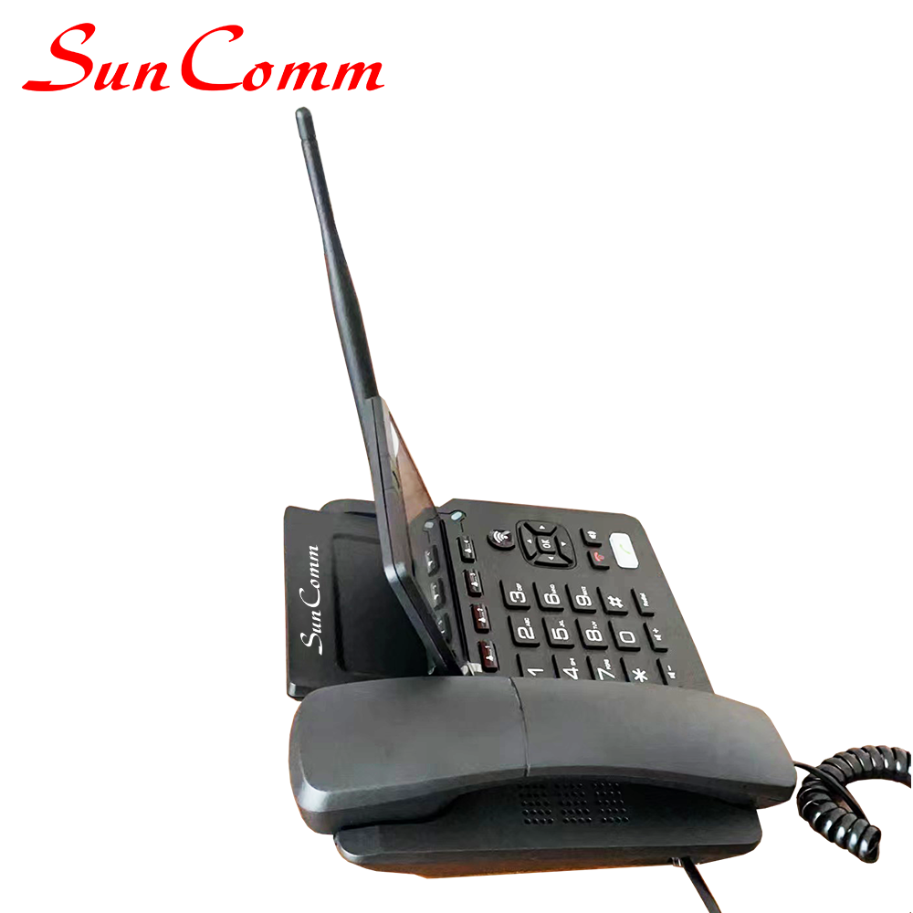 SC-9040-4GV The best 4G VoLTE 4.3 inch touch 4G LTE wireless smart Desk Phone with WIFI 2.4G and 5G Android