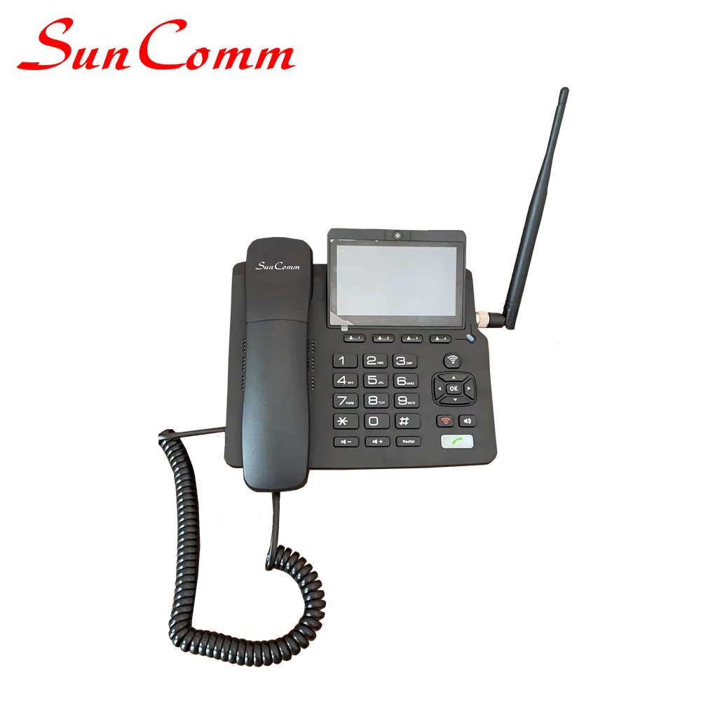 SC-9040-4GV The best 4G VoLTE 4.3 inch touch 4G LTE wireless smart Desk Phone with WIFI 2.4G and 5G Android