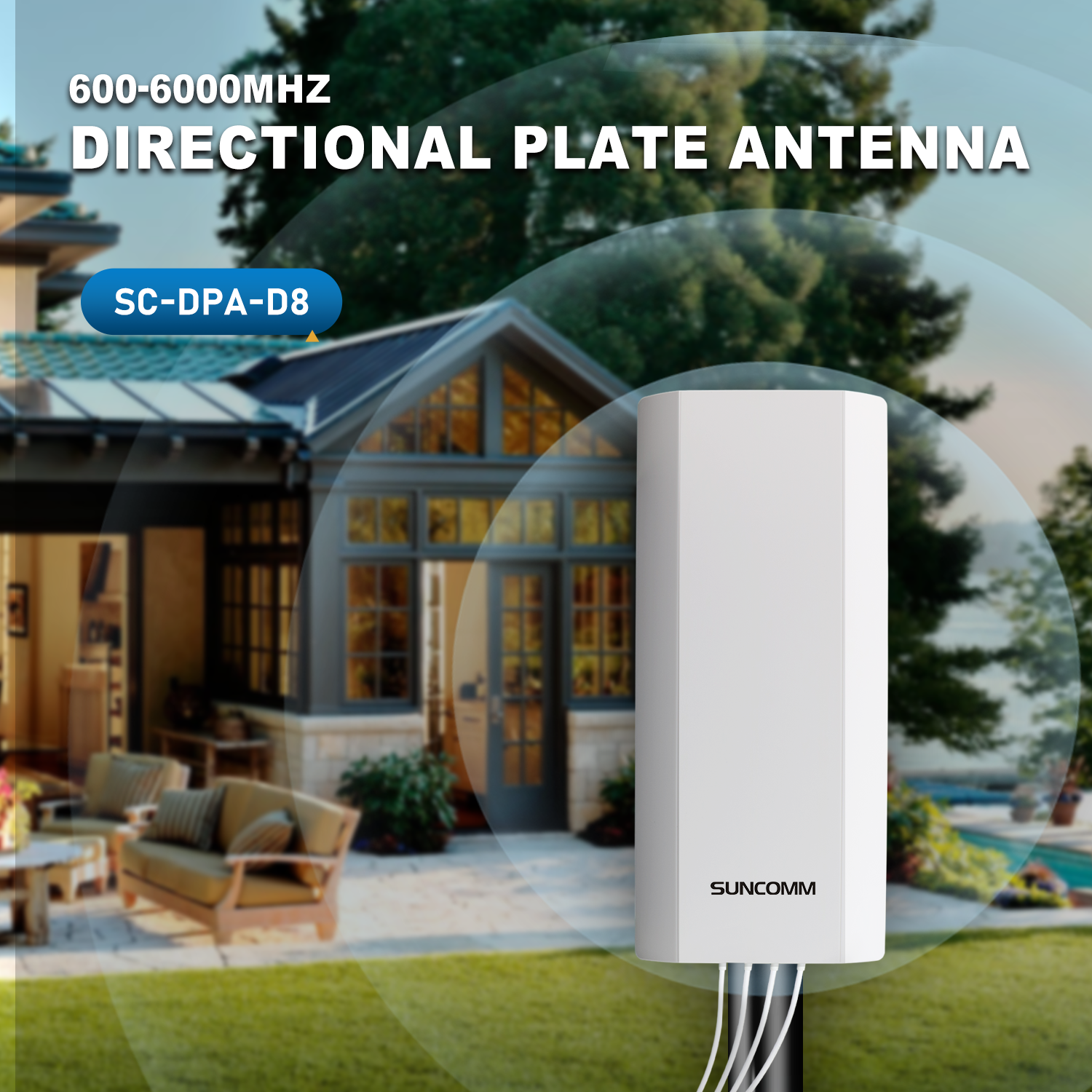 Hot selling 4G 5G Antenna Outdoor MIMO Cellular Panel Wireless 600-6000Mhz Directional Flexible High Gain Internet 5G Antenna