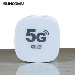 Hot sale 5G 4G WiFi Router with sim card 2.4Ghz 5.8Ghz WAN LAN 4G LTE GSM Modem PCI QOS Band Lock eSIM Router WiFi 6