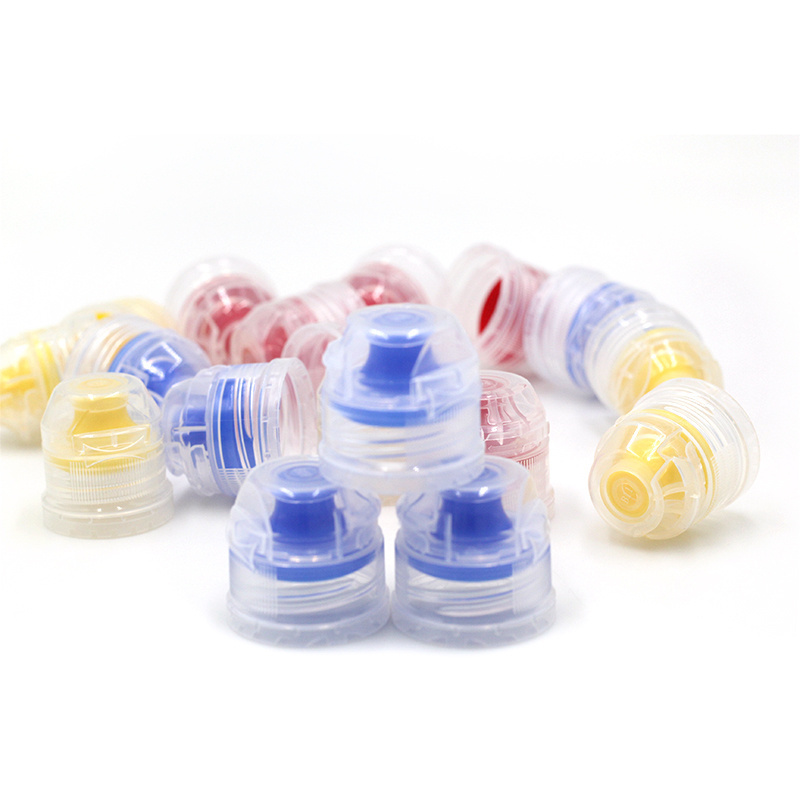 28mm 38mm  sports water bottle caps plastic flip top cap