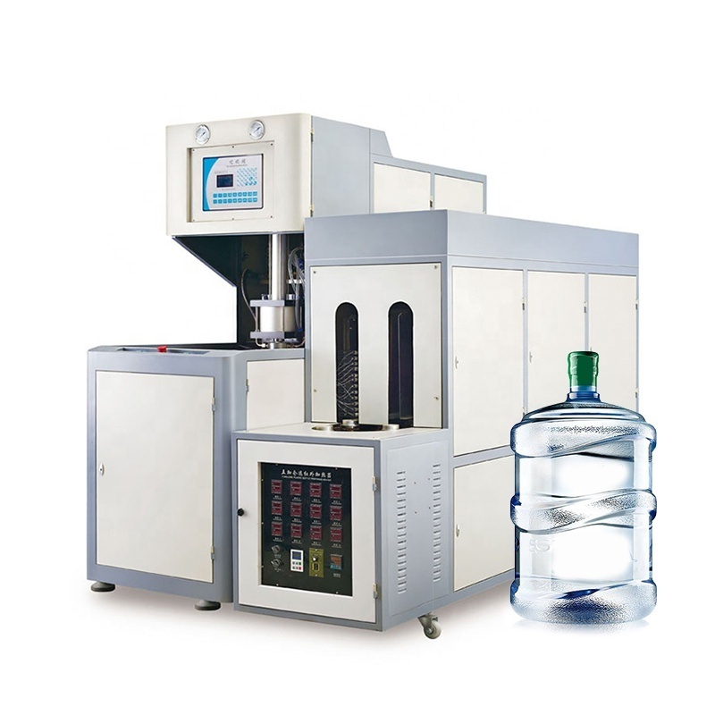 Semi Automatic 5 Gallon PET plastic Bottle Blowing making Machine price