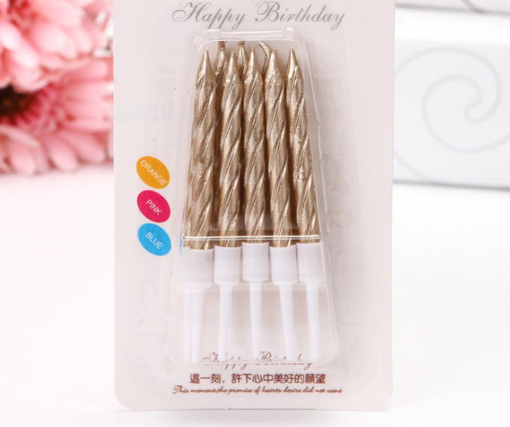 Spiral Candles For Flameless Custom Birthday Sparkler Candles Wholesale Bulk Birthday Candles