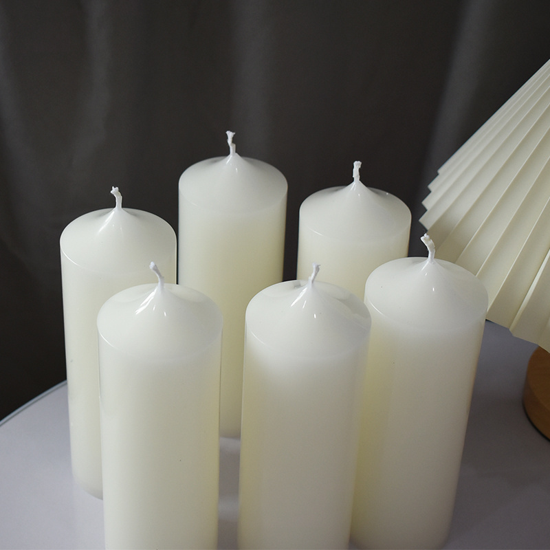 Wholesale Best Quality Big size church votive white pillar candle