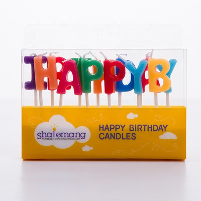 Custom Flameless Birthday Sparkler Candles Bulk Candle Wholesale Happy Birthday Candles