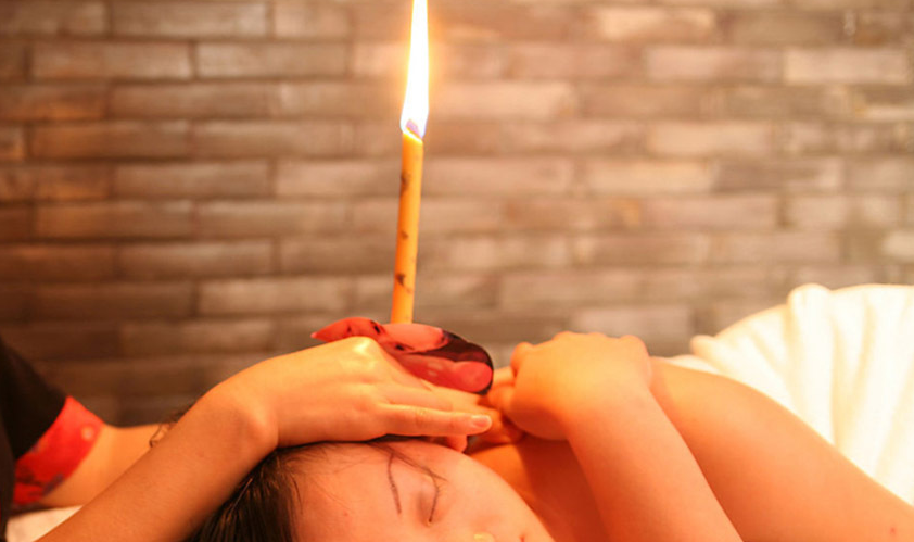 Beeswax for spa ear candle