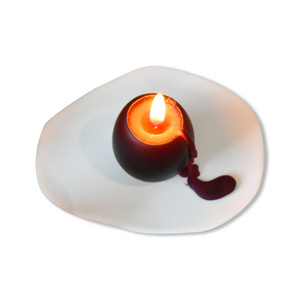 Candle Wholesale Aroma Halloween Candles Decorations Scented Home Fragrance Black Egg Spell Candles