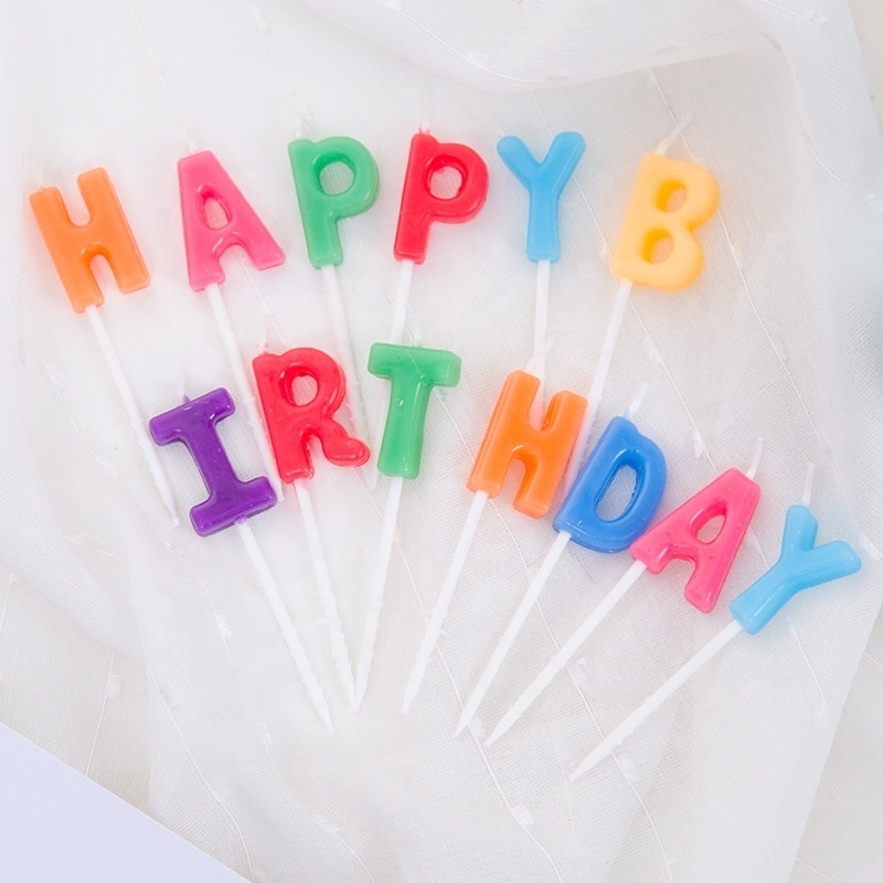 Custom Flameless Birthday Sparkler Candles Bulk Candle Wholesale Happy Birthday Candles