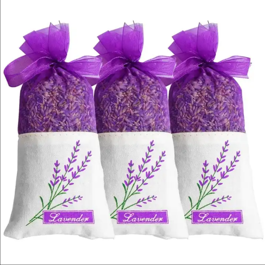 Natural Lavender Sachet Dried Lavender Flowers Fragrance Bags Wardrobe Scented Sachet Bags