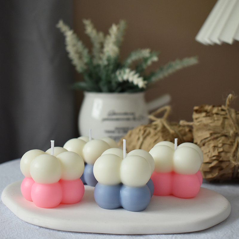 Novelty Mini Small Bubble Candles Cute Decorative Aromatherapy Candles