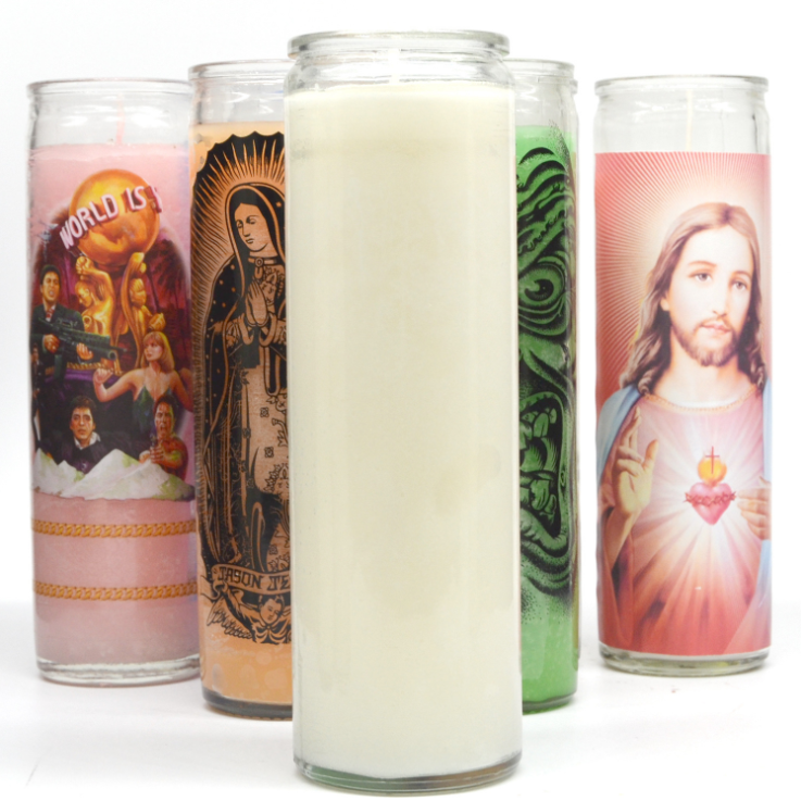 Wholesale 7 Day Spell Paraffin Wax Church Religious Votive Candle