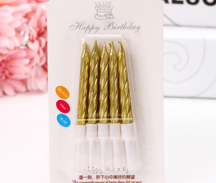 Spiral Candles For Flameless Custom Birthday Sparkler Candles Wholesale Bulk Birthday Candles