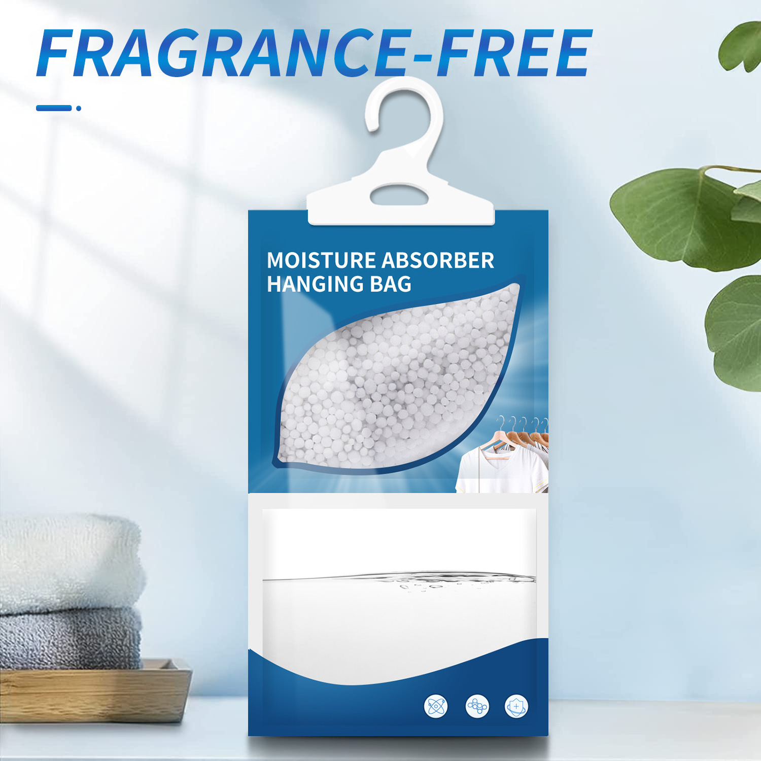 wardrobe moisture absorbed bag closet desiccant dehumidifier bag and odor eliminator hanging bags absorb