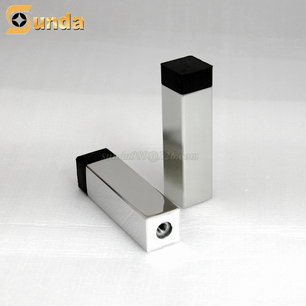 Stainless Steel Square Rubber Door Draft Stopper