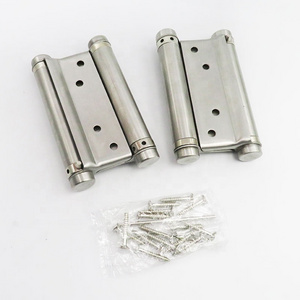 Best Selling High Quality 6 inch Stainless Steel Self Close Double Action Spring Hinges for Swing Doors