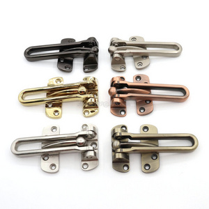 Zinc Alloy Anti-theft Clasp for Hotel Safety Door Hardware Security Chain Door Guard