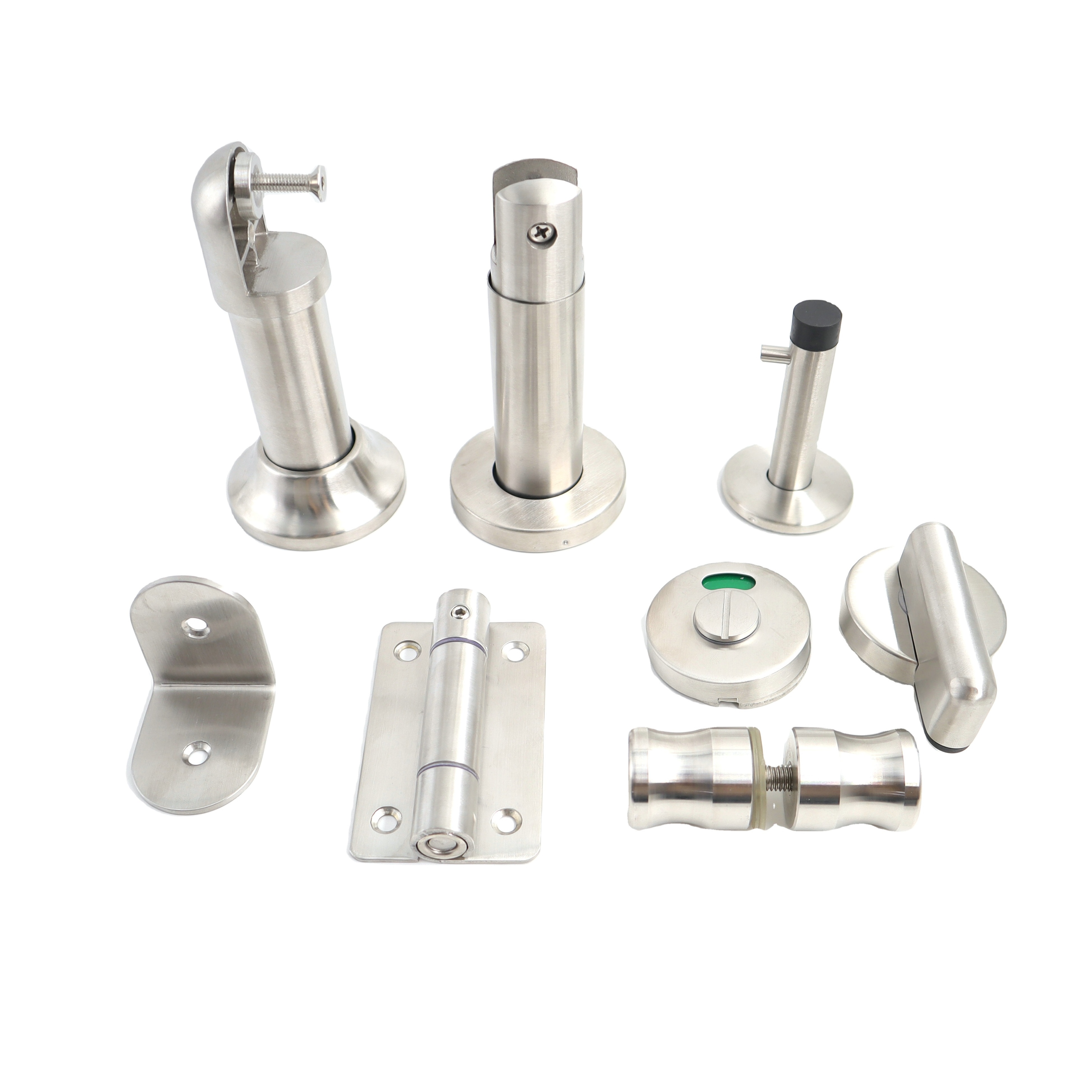 Stainless Steel Bathroom Accessories Toilet Door Lock