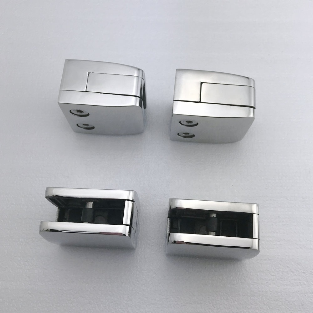 Stainless Steel Wall Mounted Glass Clamp for 8-14mm Glass Handrail and Balustrade