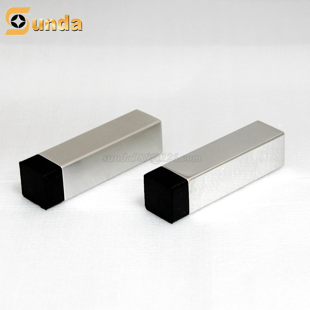 Stainless Steel Square Rubber Door Draft Stopper