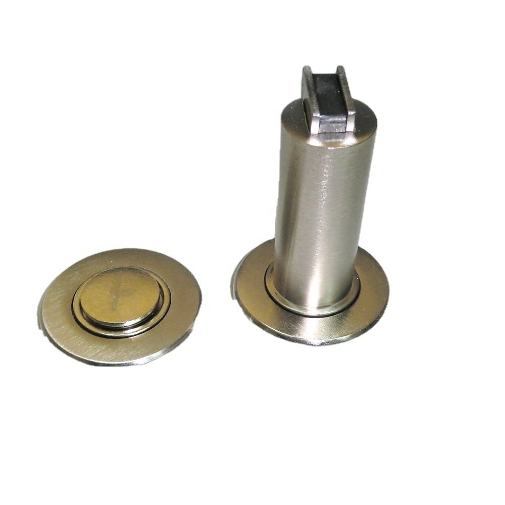 Stainless steel magnet wooden safety door stopper wedge