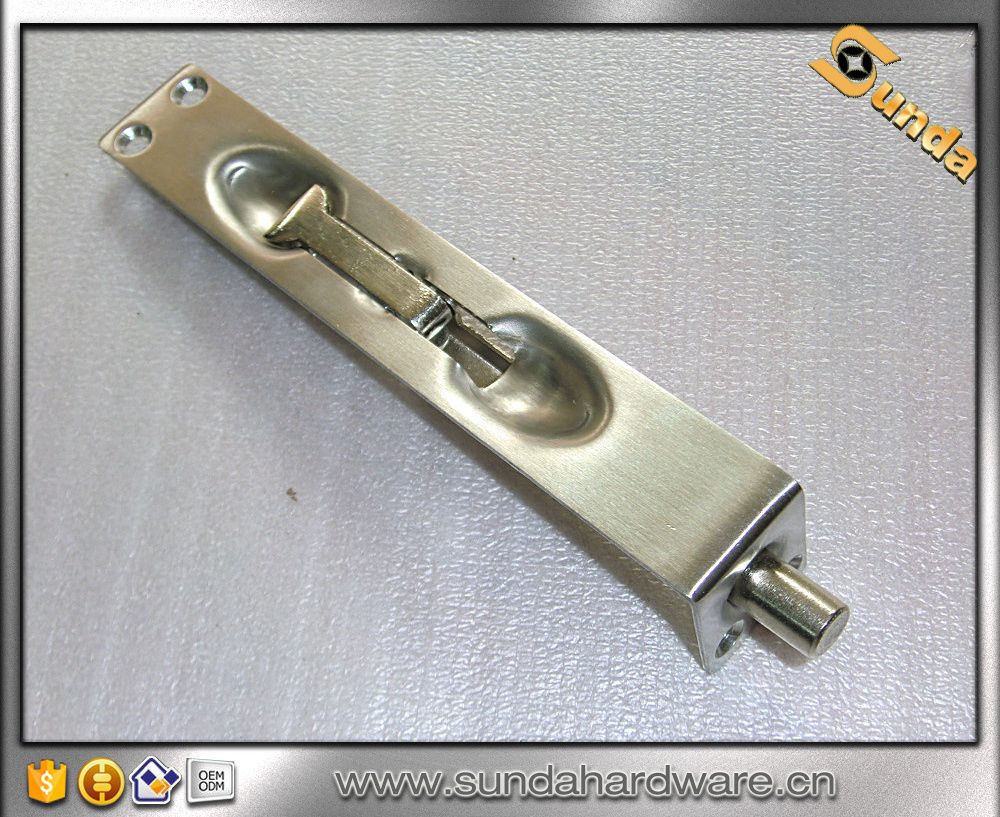 High Class Stainless Steel Door Bolt / Flush Bolt for Wood Door