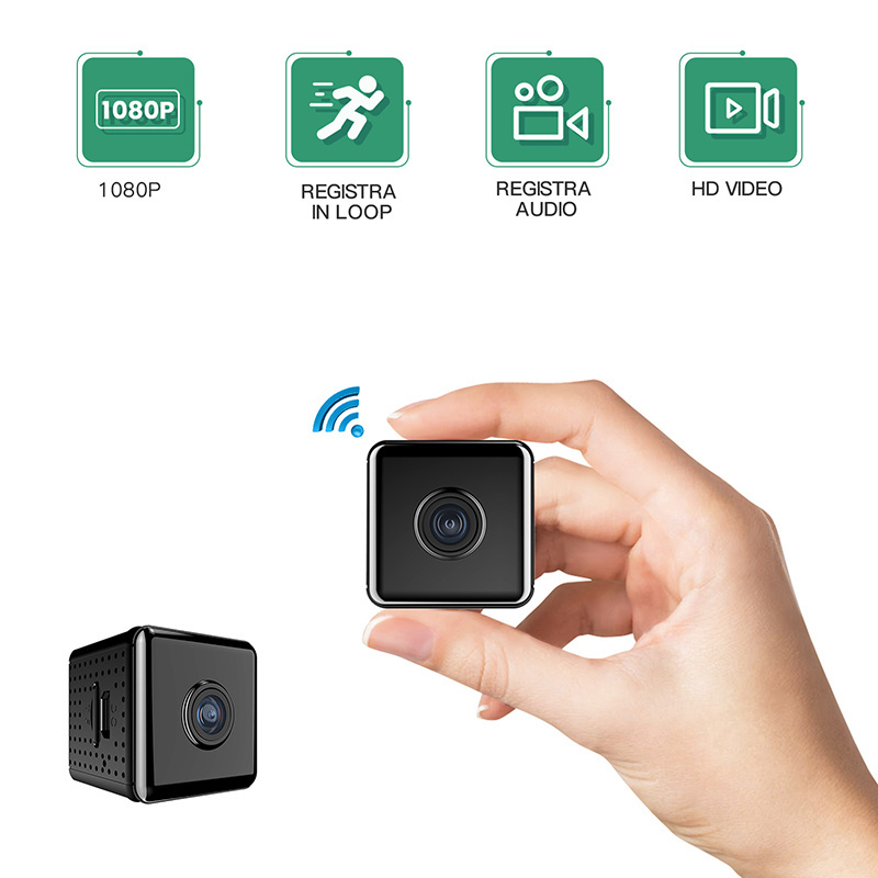 Smallest Mini Wireless  Camera Wifi 1080P Battery Powered  Micro Camera Night Vision  Mini Camara