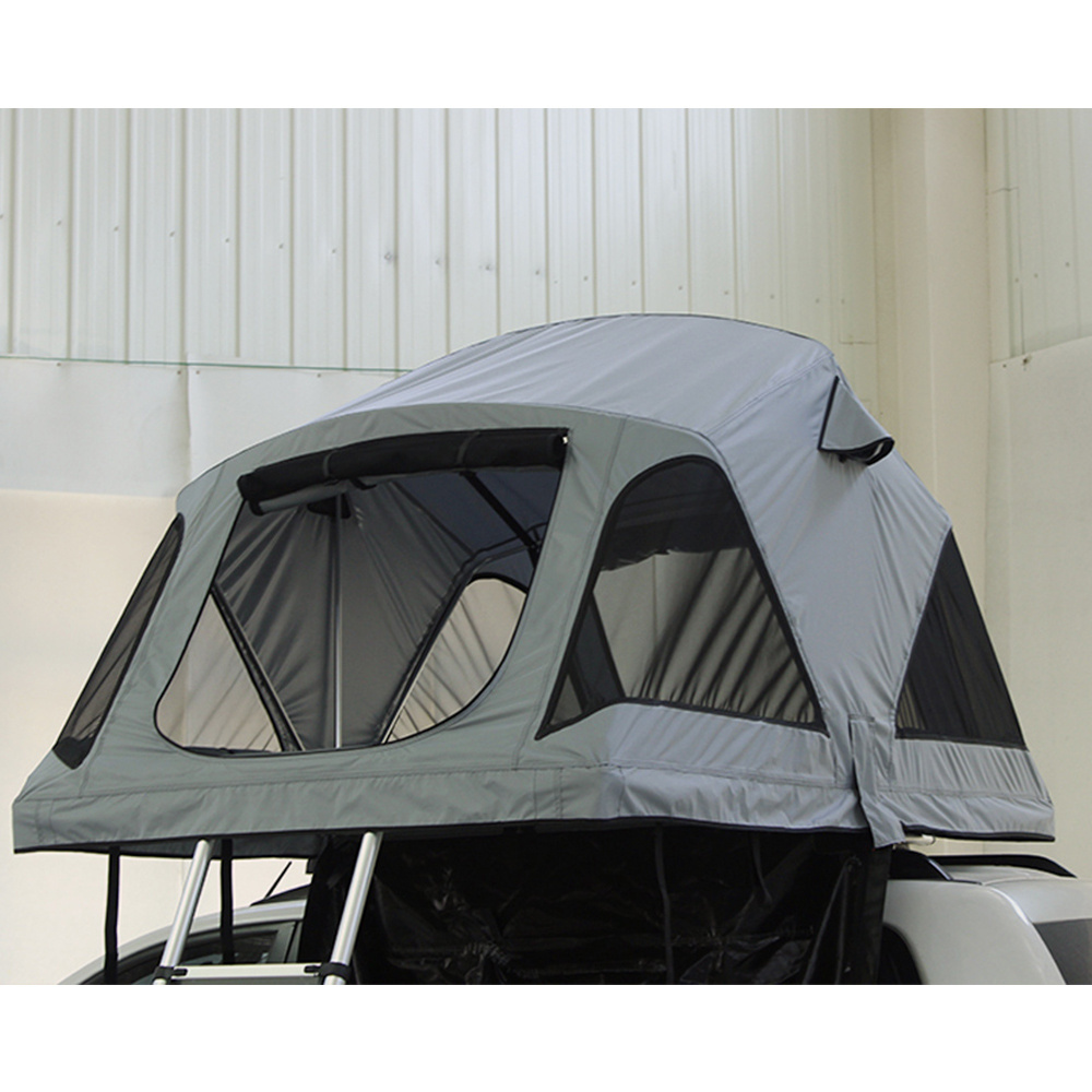 Hot Sell 4x4 Car Outdoor Roof Tent 2-3 Person Foldable Roof Top Tent Soft Shell Camping Tent