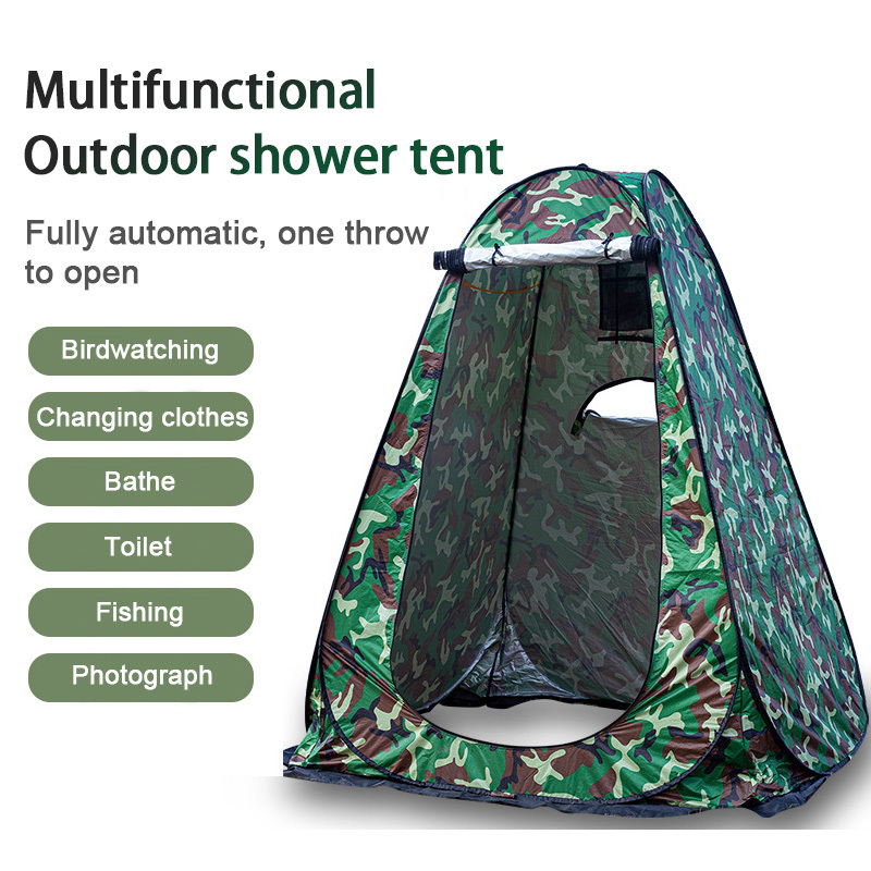 Outdoor Change Clothes Camping Tent Shower Tent Camp Toilet Portable Changing Room With Carry Bag