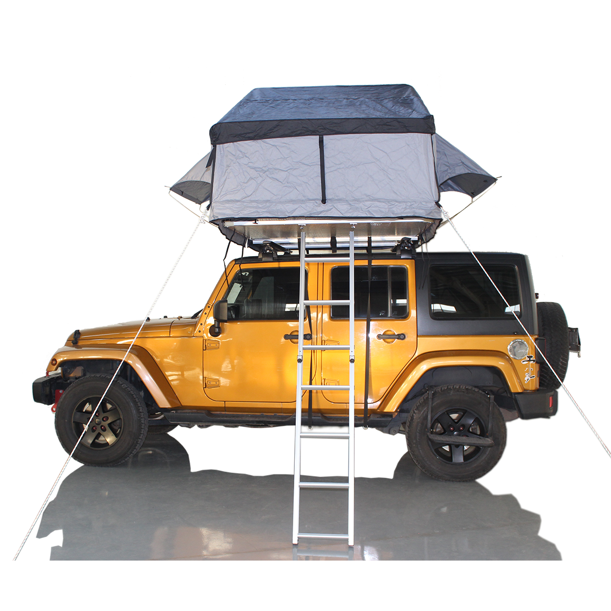 Hot Sale Soft Shell 4X4 Roof Tent Car Roof Top Tents Big Space Outdoor Off-Road Foldable Custom Light Roof Top Tent