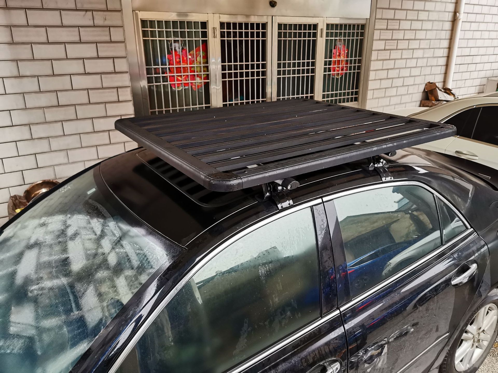 Hot Sale Universal Roof Rack Luggage Basket High quality Aluminum Alloy Car Roof Racks Roof Rack Iron Luggage Carrier Car 4x4