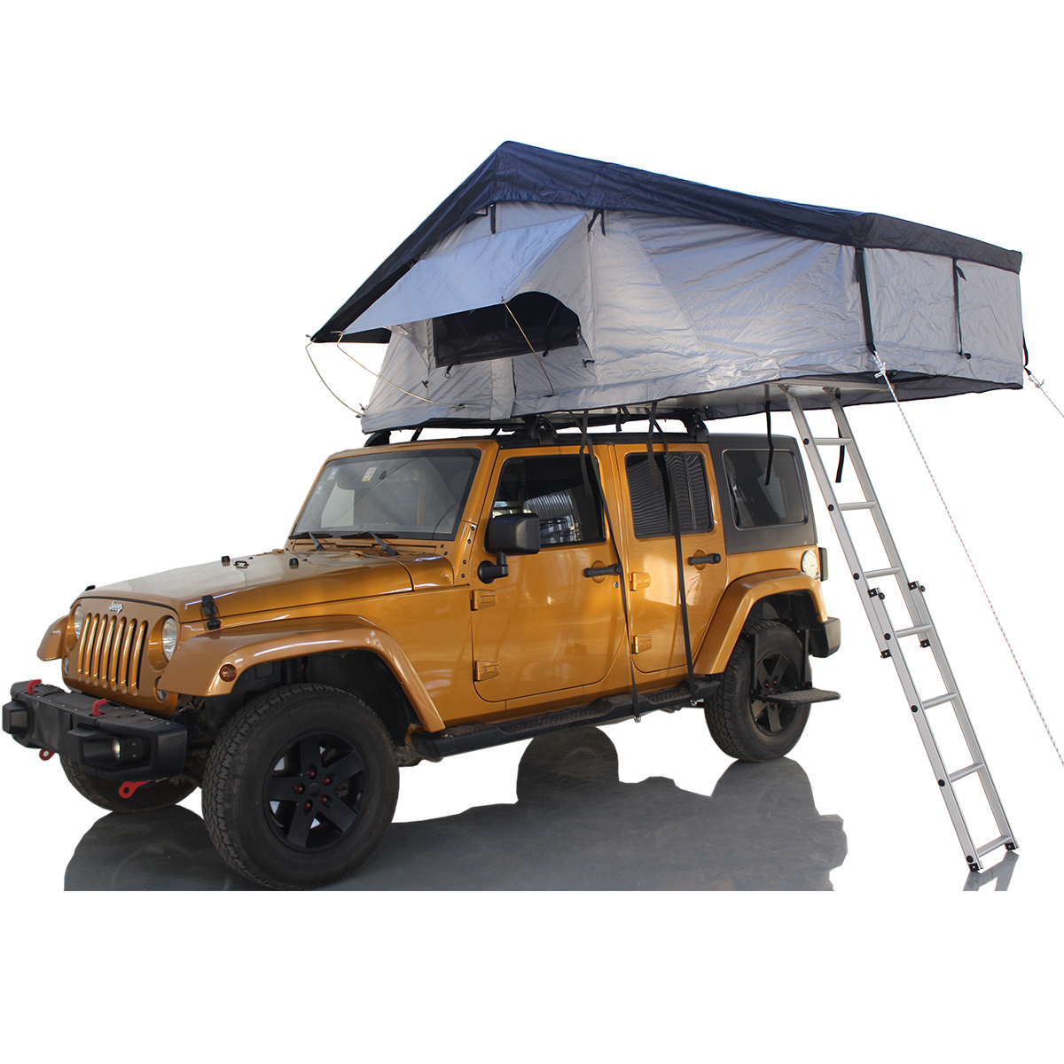 Hot Sale Soft Shell 4X4 Roof Tent Car Roof Top Tents Big Space Outdoor Off-Road Foldable Custom Light Roof Top Tent