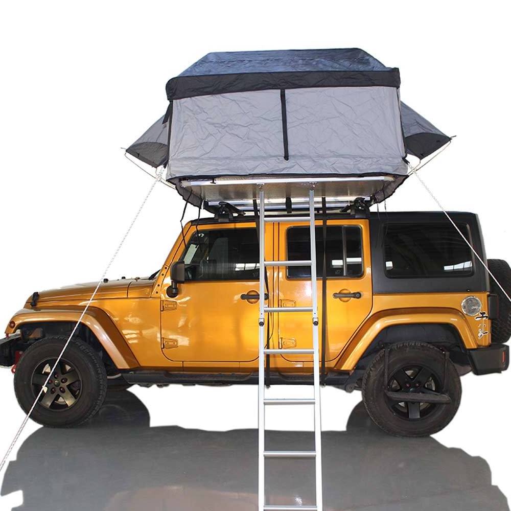 4x4 RV accessories polyester Oxford roof top camper tent with awning