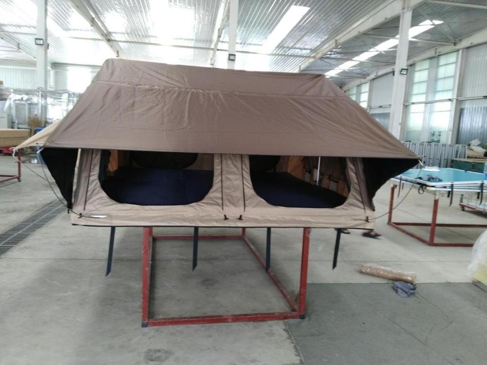 6 person adventure kings roof top tent with two ladder and door ripstop polyester SRT05E-87