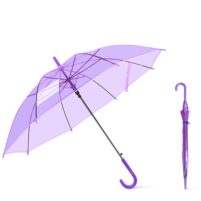 Sunday  PVC Clear  Promotional Umbrella Transparent for Women