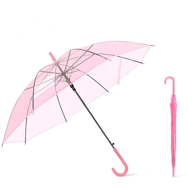 Sunday  PVC Clear  Promotional Umbrella Transparent for Women